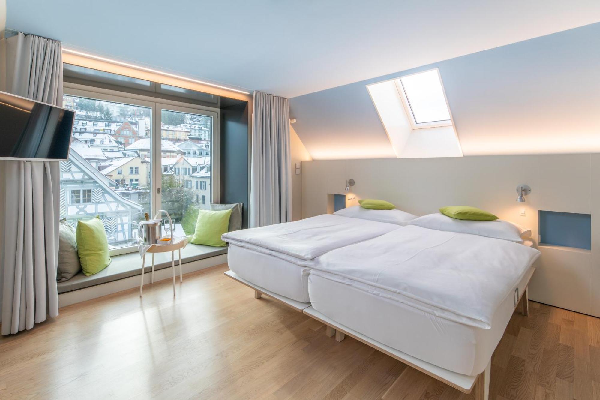 Hotel Dom - Das Hotel Mit Dem Integrationskonzept เซนต์กาลเลิน ภายนอก รูปภาพ