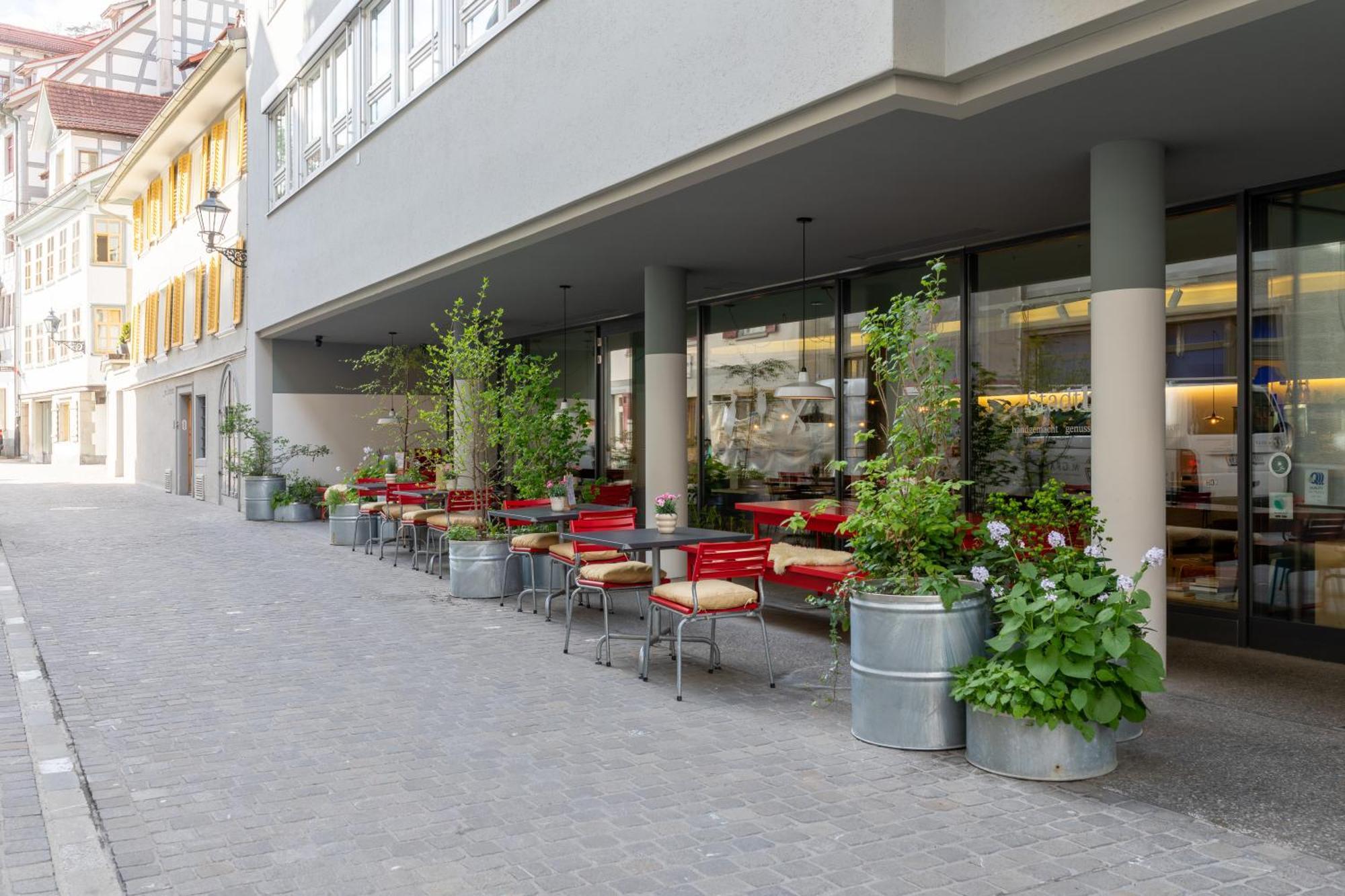 Hotel Dom - Das Hotel Mit Dem Integrationskonzept เซนต์กาลเลิน ภายนอก รูปภาพ