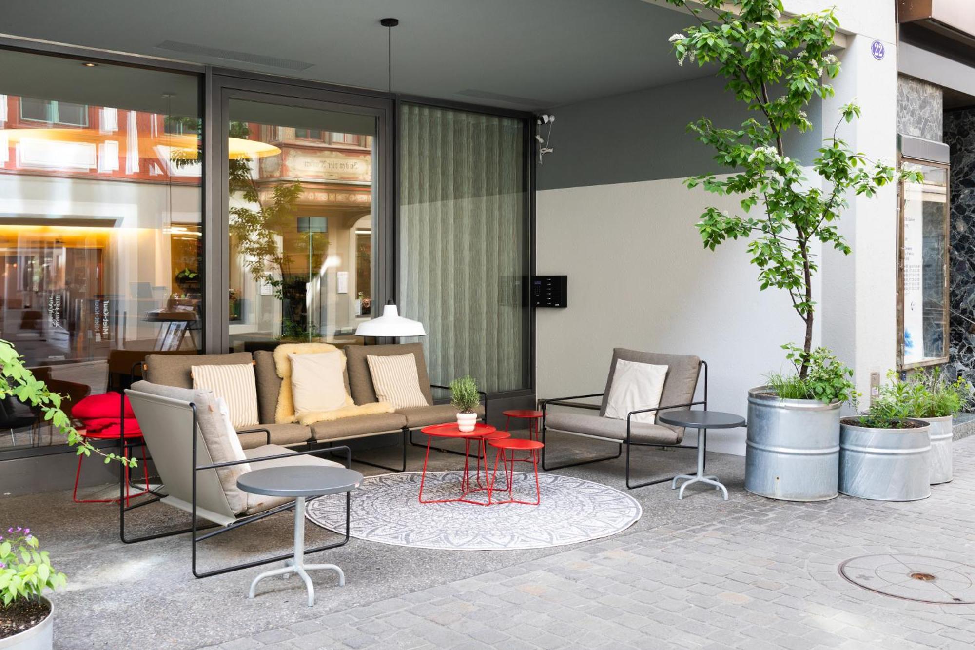 Hotel Dom - Das Hotel Mit Dem Integrationskonzept เซนต์กาลเลิน ภายนอก รูปภาพ
